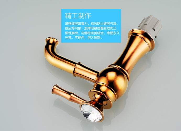 opai卫浴洗脸盆台上盆加高水龙头 冷热 面盆单冷全铜正品